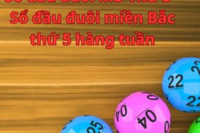 Sổ đầu đuôi MB Thứ 5 – Sổ đầu đuôi miền Bắc thứ 5 hàng tuần