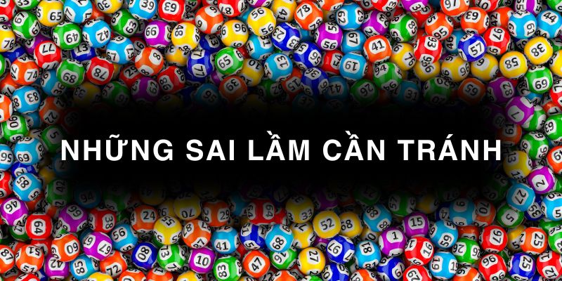 Những sai lầm cần tránh
