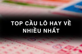 Top những cầu lô hay về nhiều nhất theo thống kê 2025